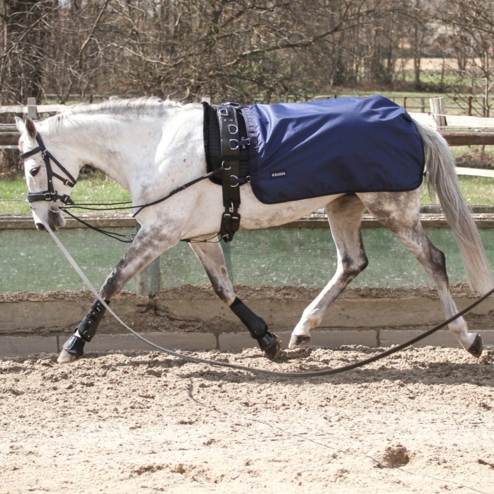 Busse Longierdecke Rain 50g - Navy