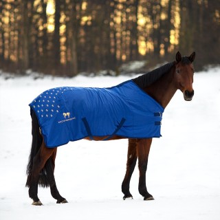 Accuhorsemat Akupressurdecke Original - blau
