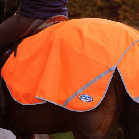 Weatherbeeta reflektierende Ausreitdecke 300D - orange