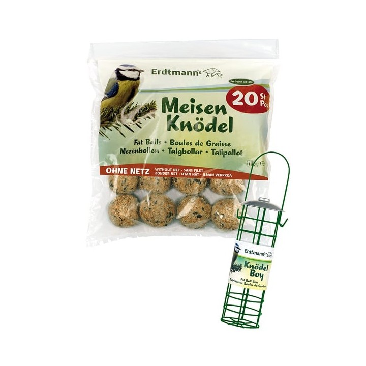 Erdtmann's 20 Meisenknödel ohne Netz + 1 Knödelboy