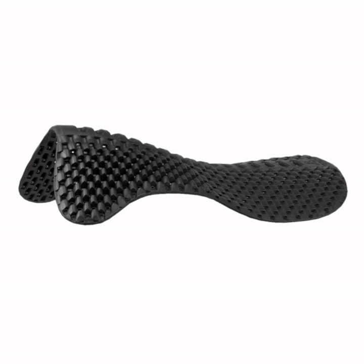 Acavallo Piuma Air-Release Pad - vorne erhöht - charcoal
