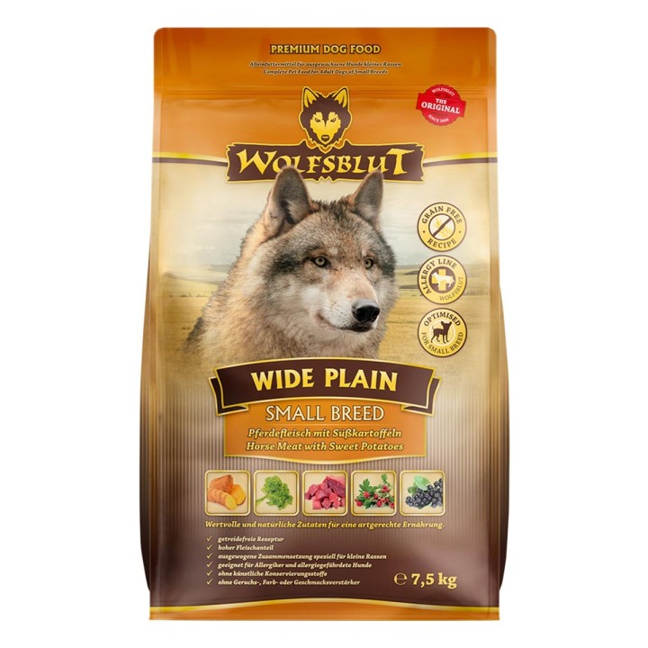 Wolfsblut Wide Plain Small Breed 7,5kg