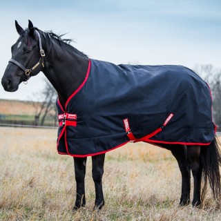 Horseware Rambo Original Turnout Medium 200g - Navy/Red