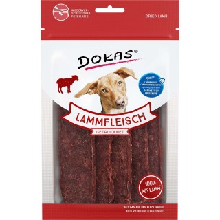 Dokas Hundesnack Lammfleisch getrocknet 70g