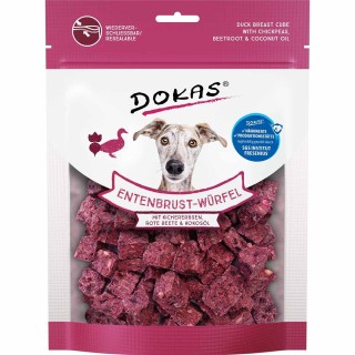 Dokas Entenbrust-Würfel mit Kichererbsen, Rote Beete & Kokosöl 150g