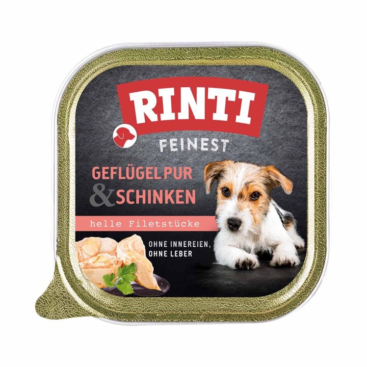 Rinti Feinest Geflügel pur & Schinken 11x150g