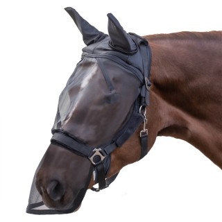 Waldhausen Fliegenmaske Premium für Halfter Ohren- und Nasenschutz