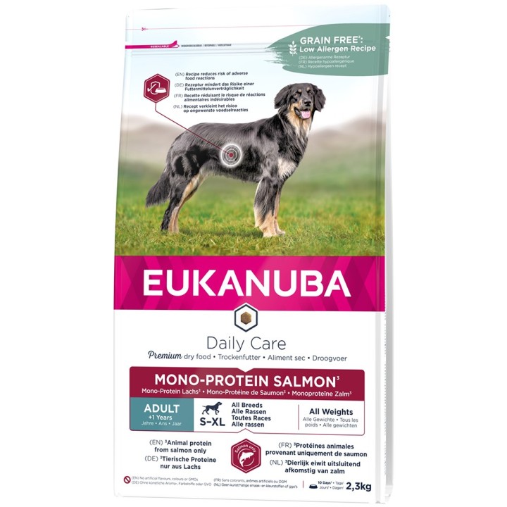 Eukanuba Adult Mono-Protein mit Lachs - 2,3 kg