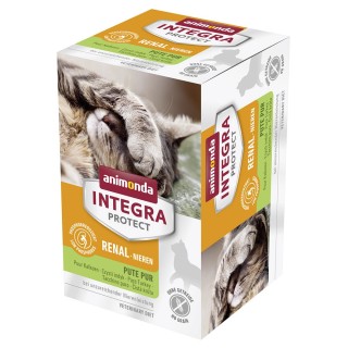 animonda Integra Protect Adult Niere Schale 24 x 100 g - Pute Pur