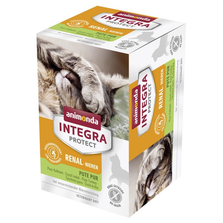 animonda Integra Protect Adult Niere Schale 24 x 100 g - Pute Pur