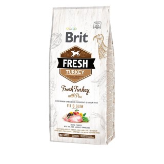 Brit Fresh Dog - Overweight & Senior dogs - Turkey - Fit & Slim 12kg