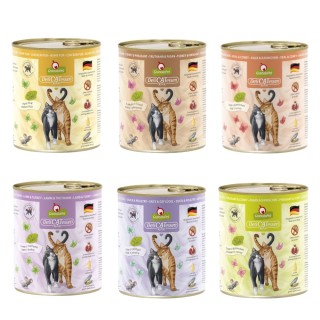GranataPet DeliCatessen Probierpaket 6 x 800 g - Probierpaket ohne Fisch
