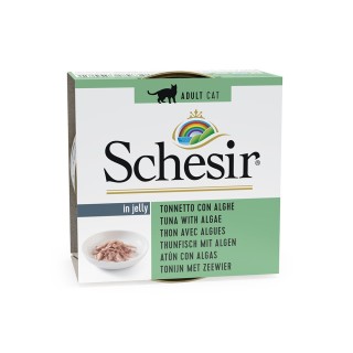 Schesir in Gelee 6 x 85 g - Thunfisch mit Algen