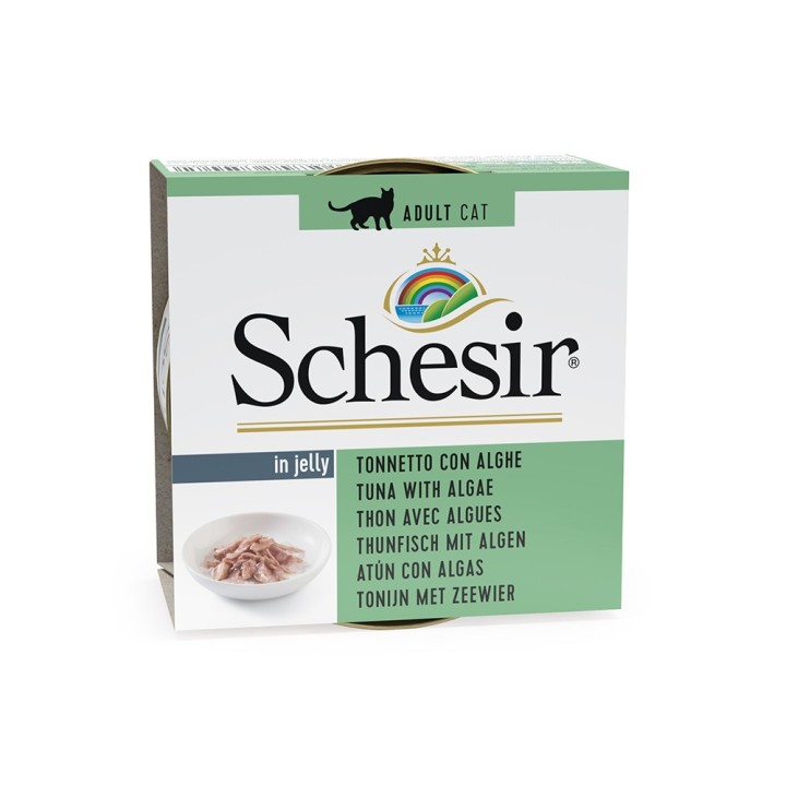 Schesir in Gelee 6 x 85 g - Thunfisch mit Algen