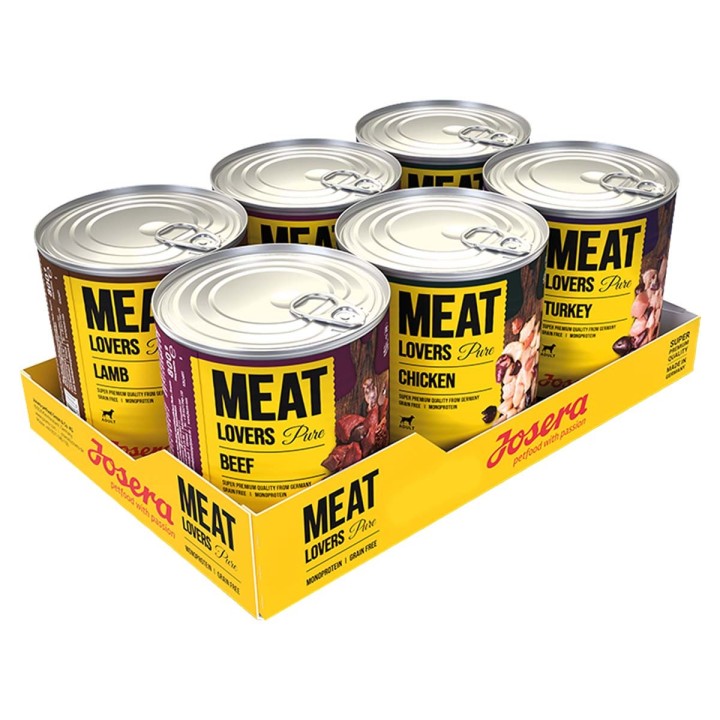 Josera Meat Lovers Pure Multipack 6x800g