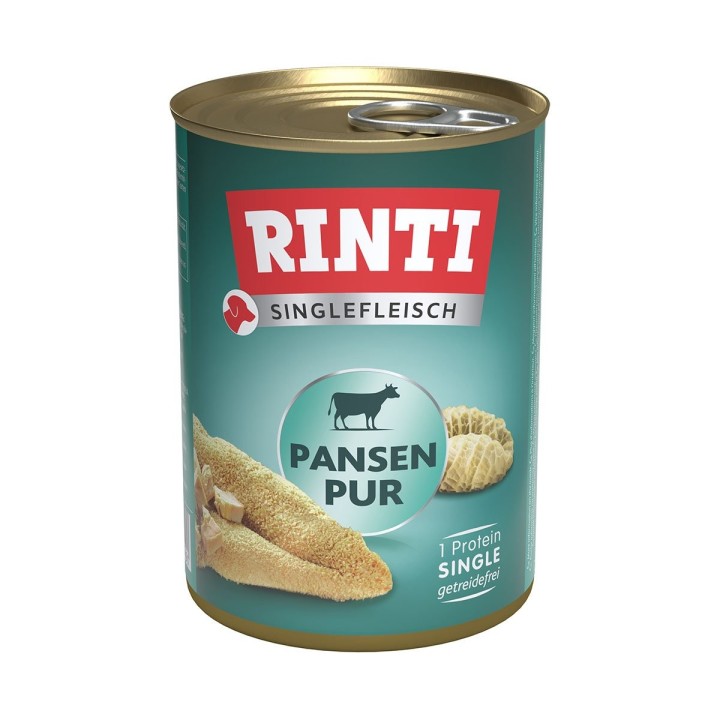 Rinti Singlefleisch Pansen pur 12x400g