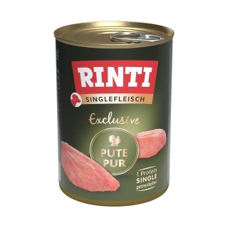 Rinti Singlefleisch Exclusive Pute pur 12x400g