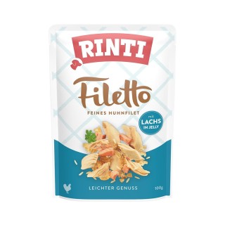 Rinti Filetto Huhn & Lachs in Jelly 24x100g