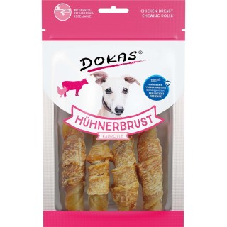 Dokas Hühnerbrust Kaurolle 90g