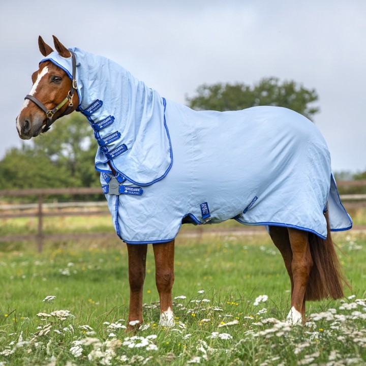 Horseware Amigo Ripstop Hoody - Azure Blue