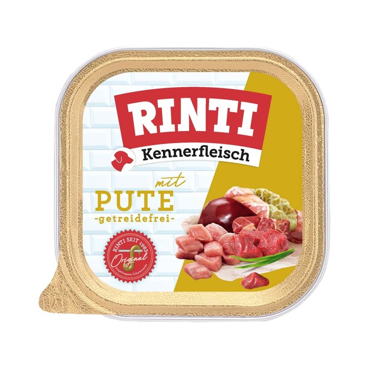 Rinti Kennerfleisch mit Pute Päckchen 9x300g