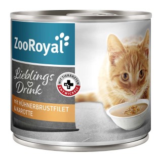 ZooRoyal Lieblingsdrink mit Hühnerbrustfilet 6x140g