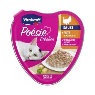 Vitakraft Poésie Création + Pute in Käsesauce