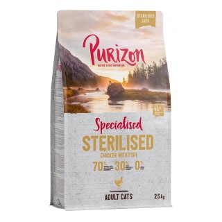 Purizon Sterilised Adult Huhn & Fisch - getreidefrei - 2,5 kg