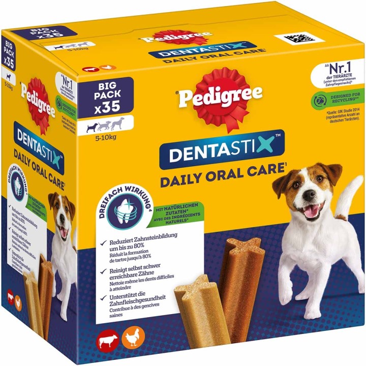 Pedigree DentaStix für kleine Hunde 35 Stück