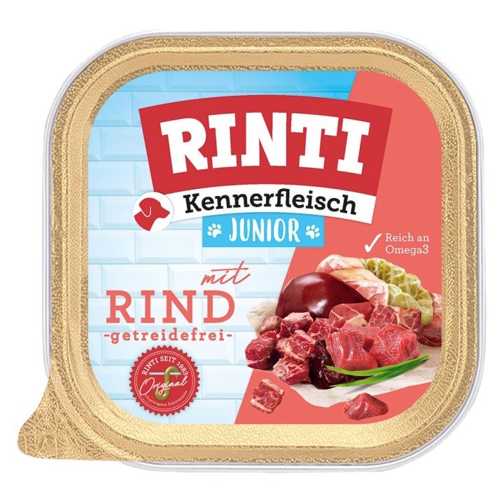 RINTI Kennerfleisch Junior 9 x 300 g - Rind