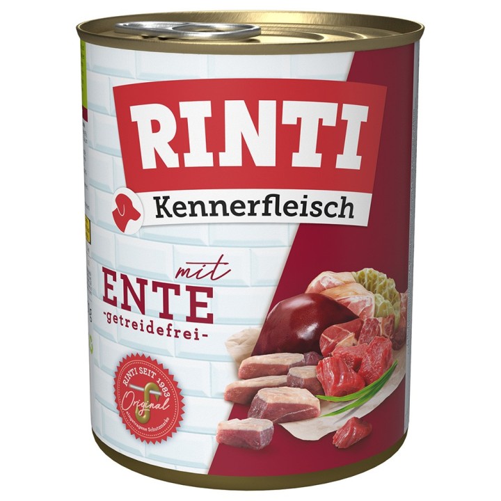 Sparpaket RINTI Kennerfleisch 24 x 800g - Ente