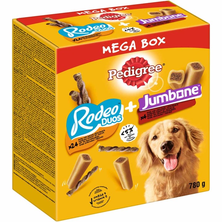 PEDIGREE Mega Box Snacks 780g