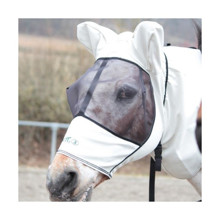 Boett Fliegenmaske Sweet Itch Hood - grey (Gr. 85-115)