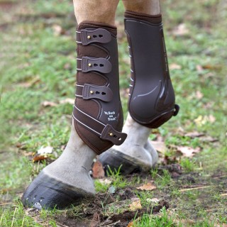 Back on Track Royal Work Hind Boots - braun