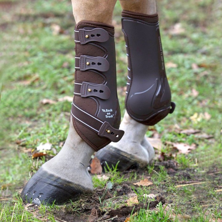 Back on Track Royal Work Hind Boots - braun