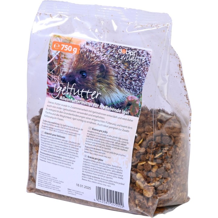 Igelfutter 6 Beutel a 750 gramm