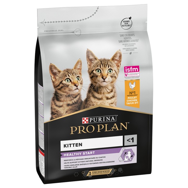 PURINA PRO PLAN Kitten Healthy Start reich an Huhn - 3 kg