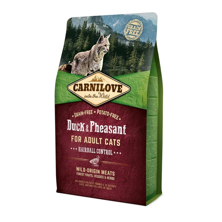 Carnilove Cat Adult - Duck & Pheasant / Hairball Control 2kg