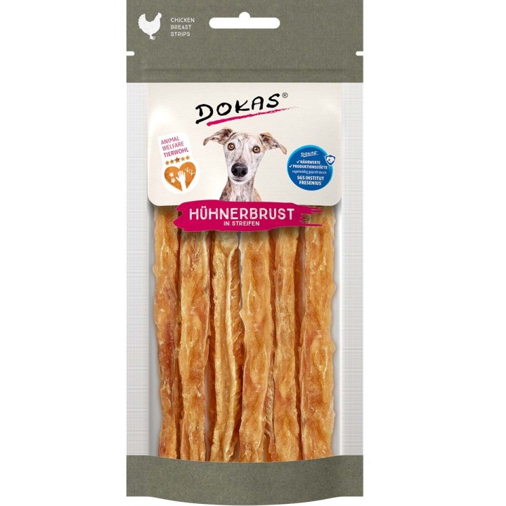 Dokas Tierwohl Hühnerbrust in Streifen 50g