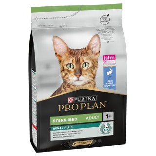 PURINA PRO PLAN Sterilised Adult Renal Plus Kaninchen - 3 kg