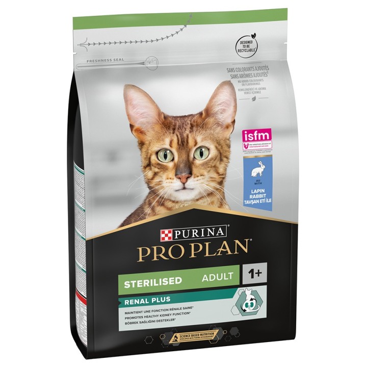 PURINA PRO PLAN Sterilised Adult Renal Plus Kaninchen - 3 kg