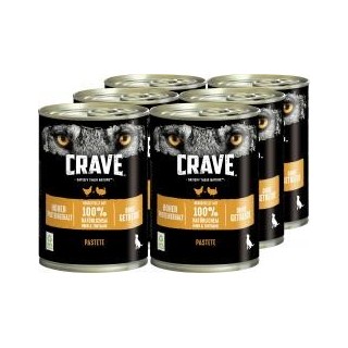 Crave Hund Adult Pastete mit Huhn & Truthahn