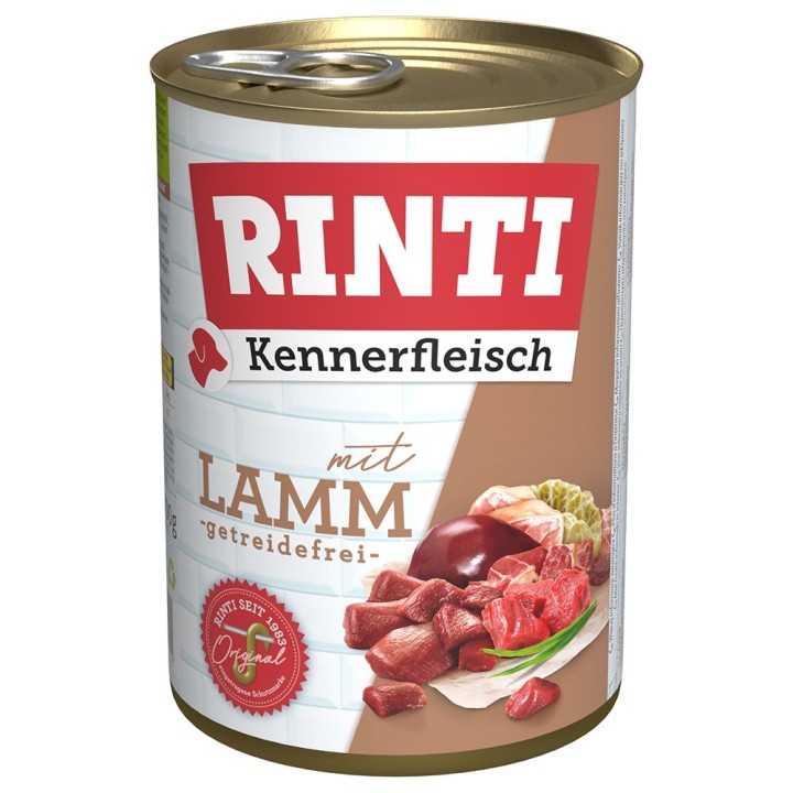 Sparpaket RINTI Kennerfleisch 24 x 400 g - Lamm
