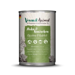 Venandi Animal – Huhn & Kaninchen 6x400g