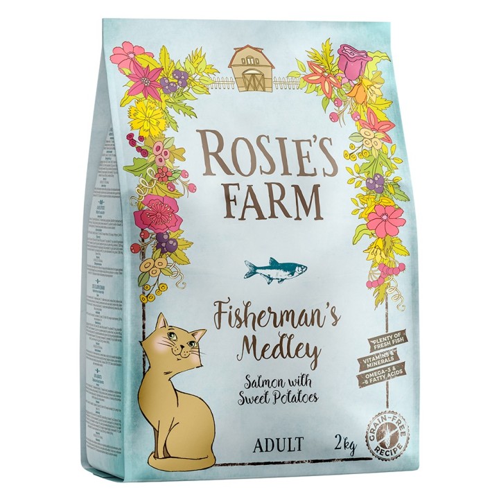 Rosie's Farm Adult Lachs mit Süßkartoffeln - 400 g
