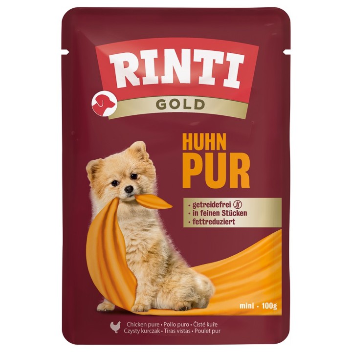 RINTI Gold 10 x 100 g - Huhn Pur