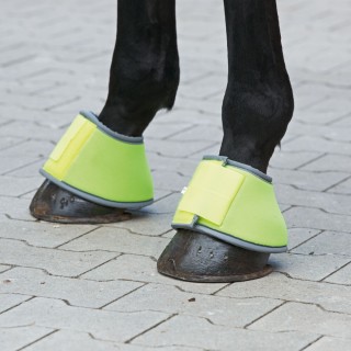 Busse Reflektor-Hufglocken SHINE - gelb