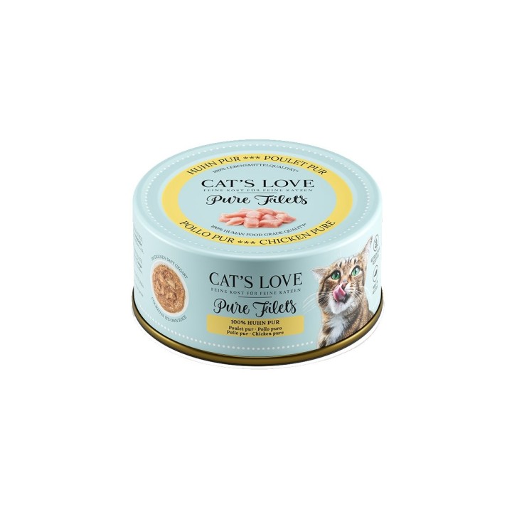 Cat's Love Pure Filets Huhn 6x100g