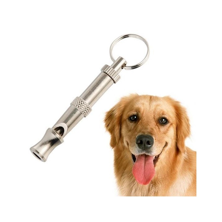 Ultraschall-Haustierhund-Welpenpfeife-Gehorsamkeitstraining-Schlüsselanhänger-Trainer