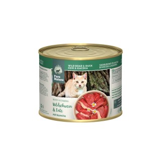 Pure Nature ADULT Wildschwein & Ente mit Kamille 6x200g